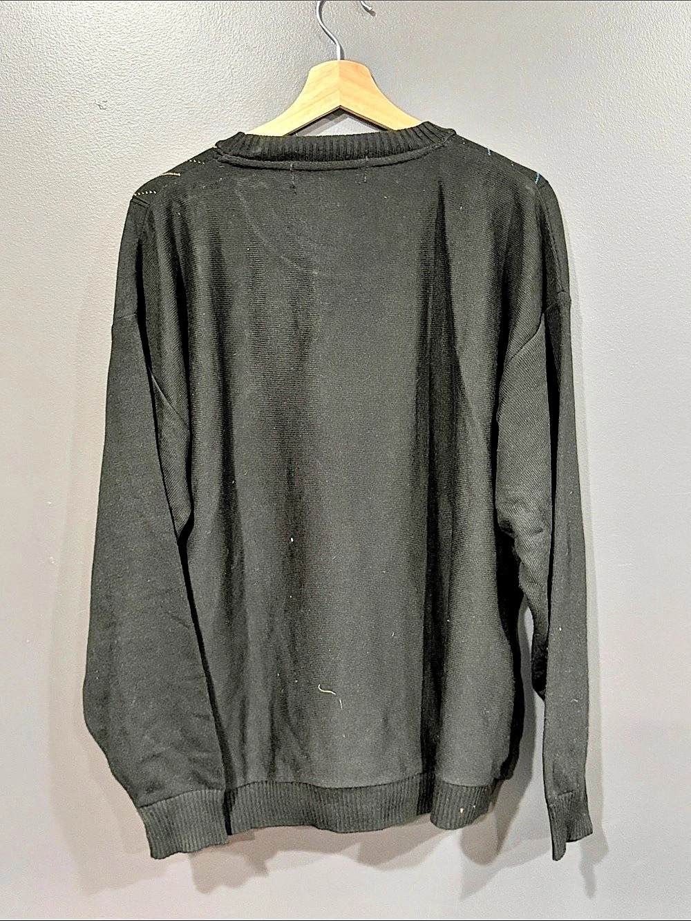 Protege Men's Geometric Crewneck Sweater Size Large - Picture 4 of 4